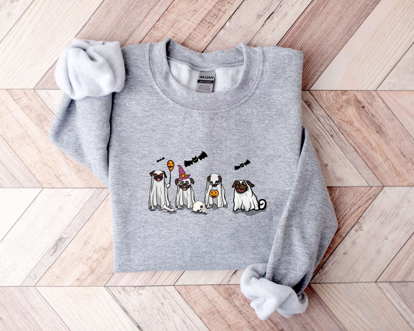 Pug Fall Halloween Ghost Shirts