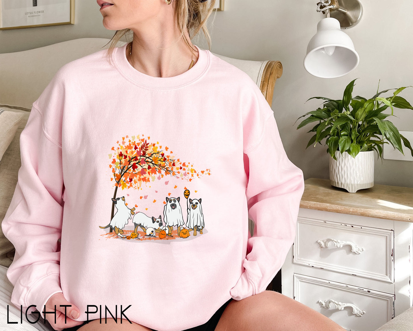 Heeler Fall Halloween Ghost Shirts