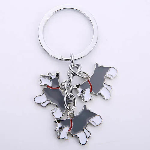Schnauzer Lovers Keychains