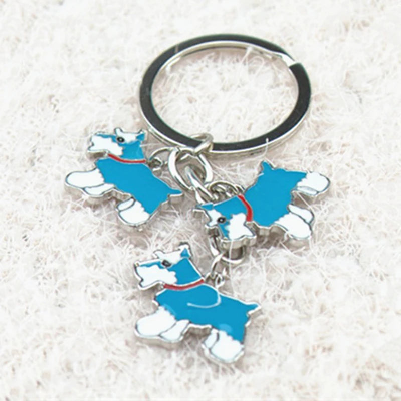 Schnauzer Lovers Keychains