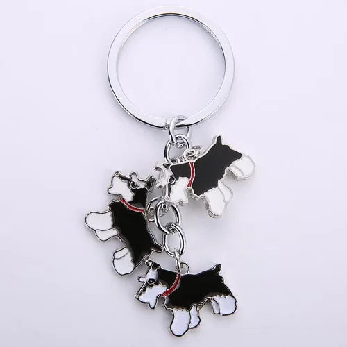 Schnauzer Lovers Keychains