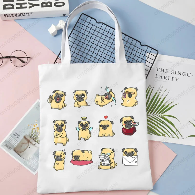 Pug Lover Tote Bags