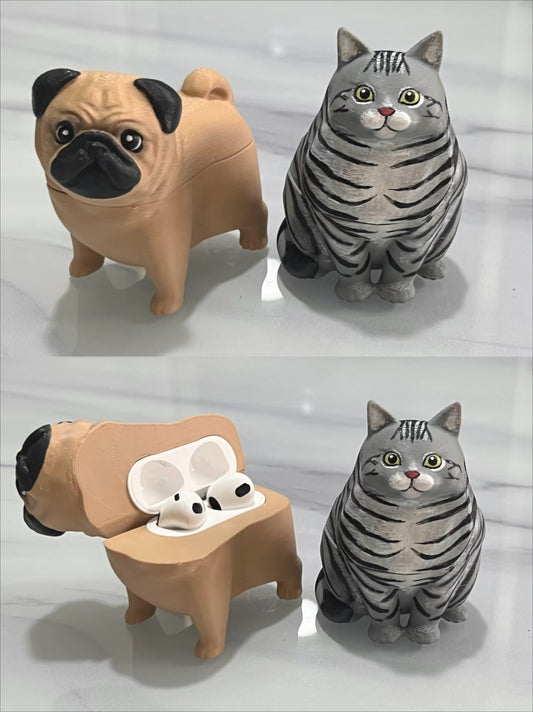 Exclusive Pug Airpods Case