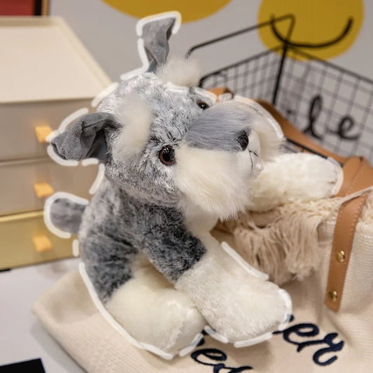 Kawaii Schnauzer Plush Toy
