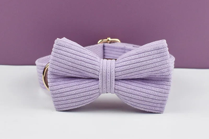 Pink Purple Dog Harness Set