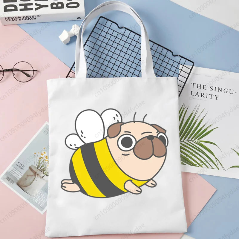 Pug Lover Tote Bags