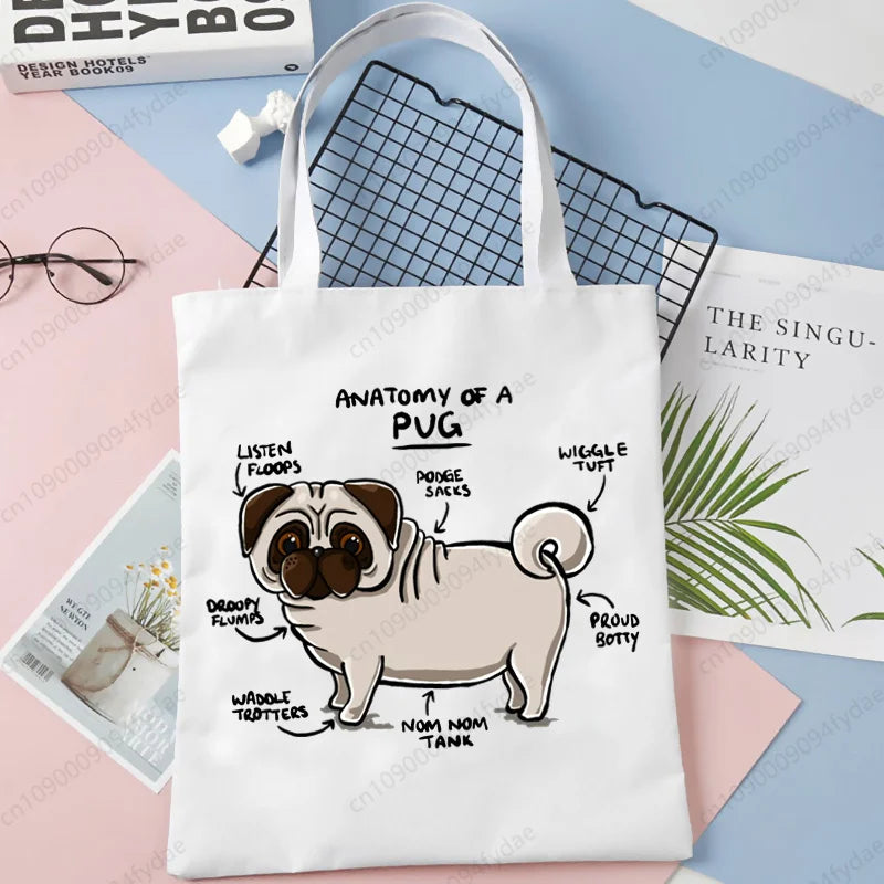 Pug Lover Tote Bags