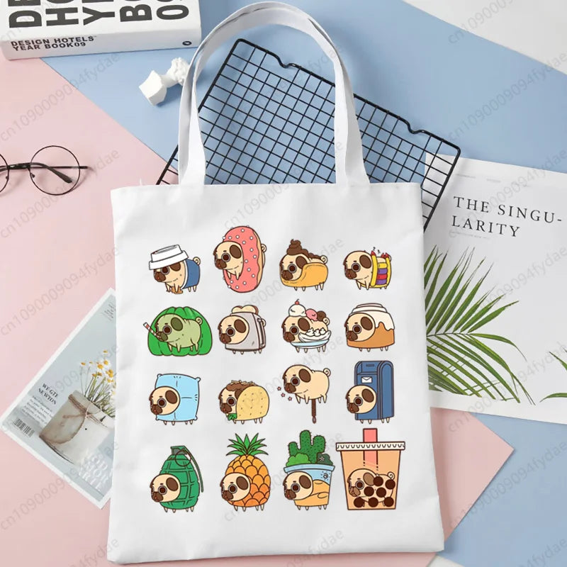 Pug Lover Tote Bags