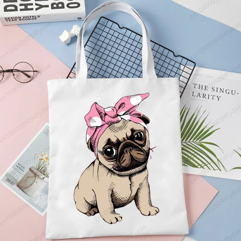 Pug Lover Tote Bags