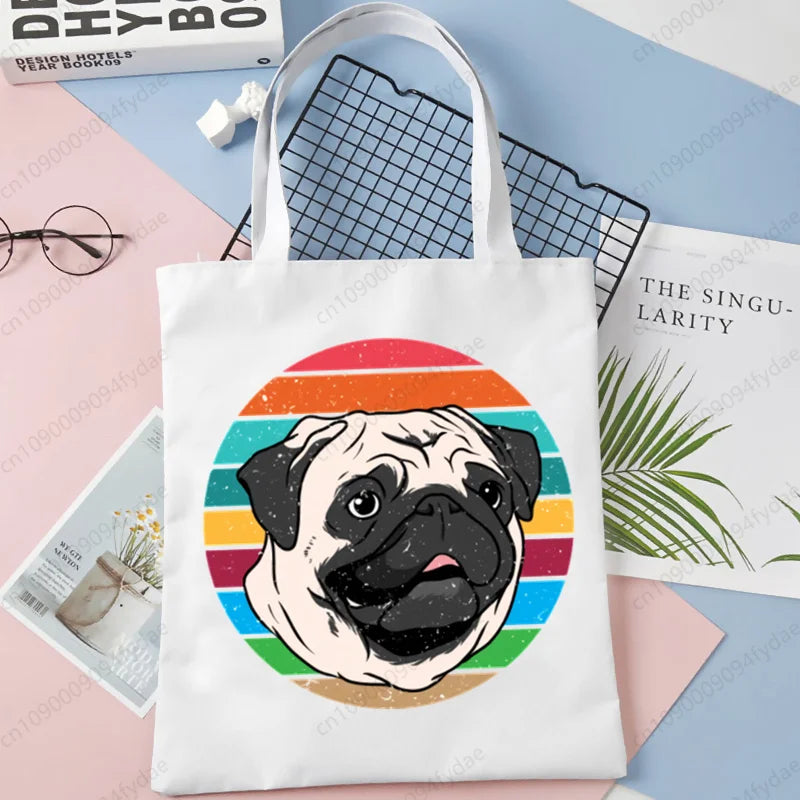 Pug Lover Tote Bags