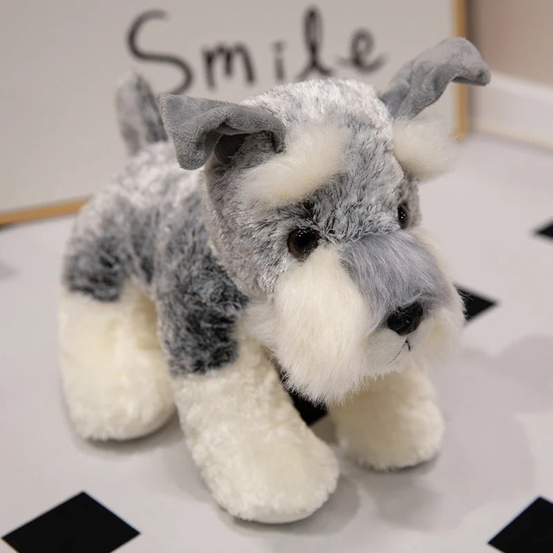 Kawaii Schnauzer Plush Toy