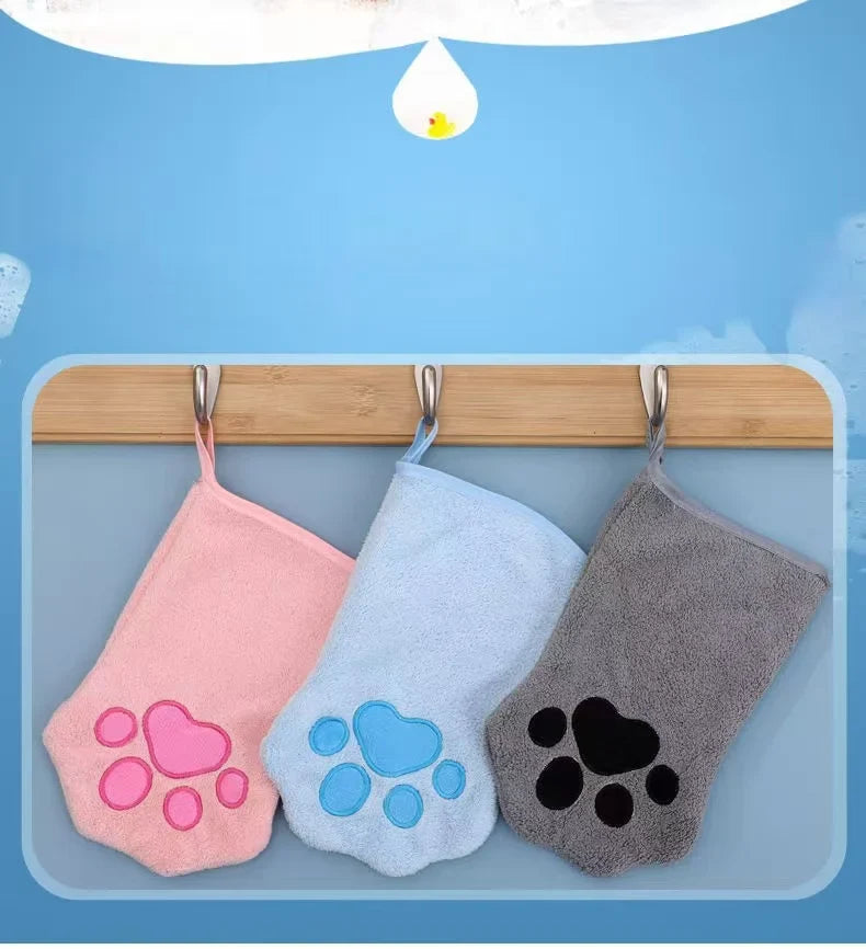 Pet Grooming Paw Towel