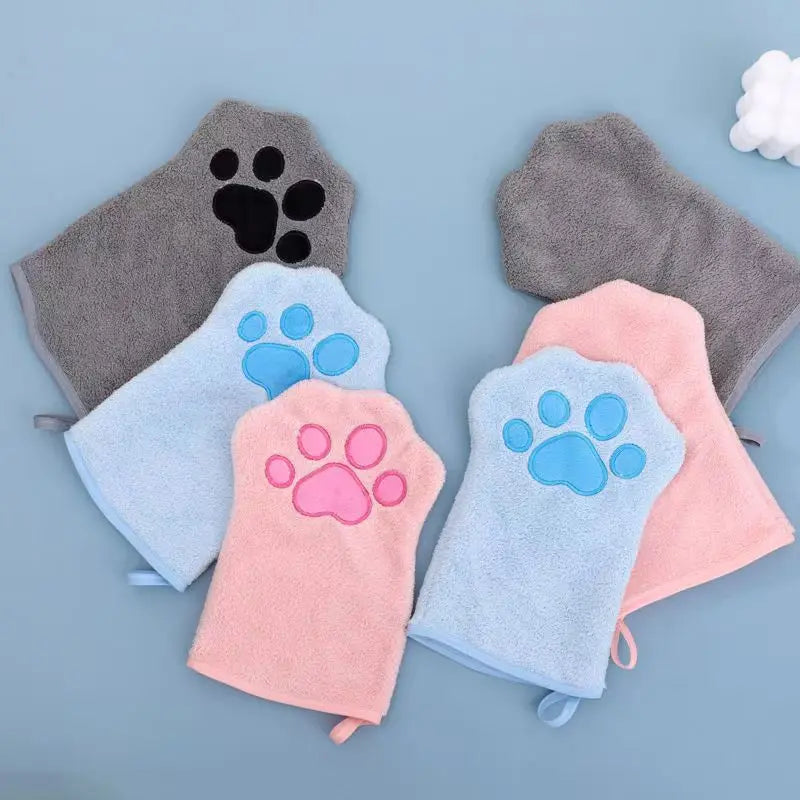 Pet Grooming Paw Towel