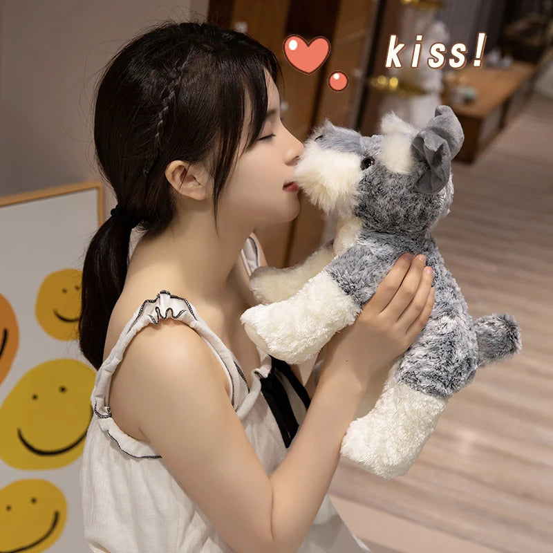 Kawaii Schnauzer Plush Toy