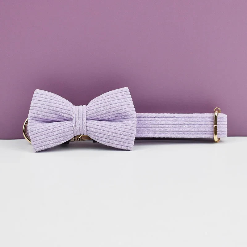 Pink Purple Dog Harness Set