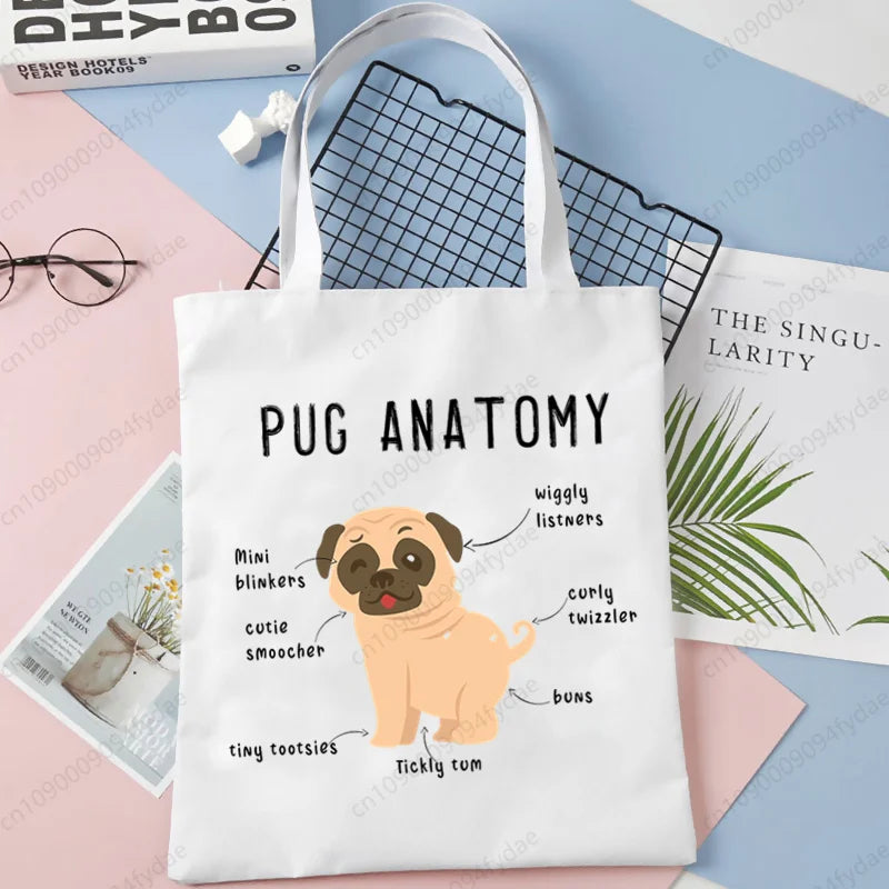 Pug Lover Tote Bags