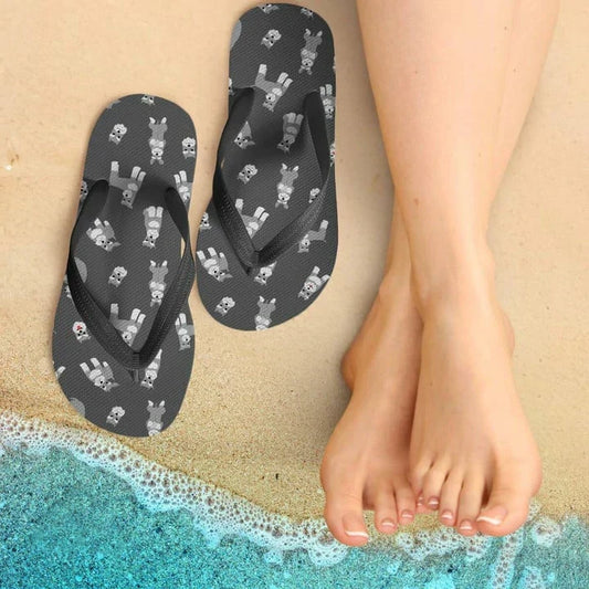 Schnauzer Lover Flip Flops