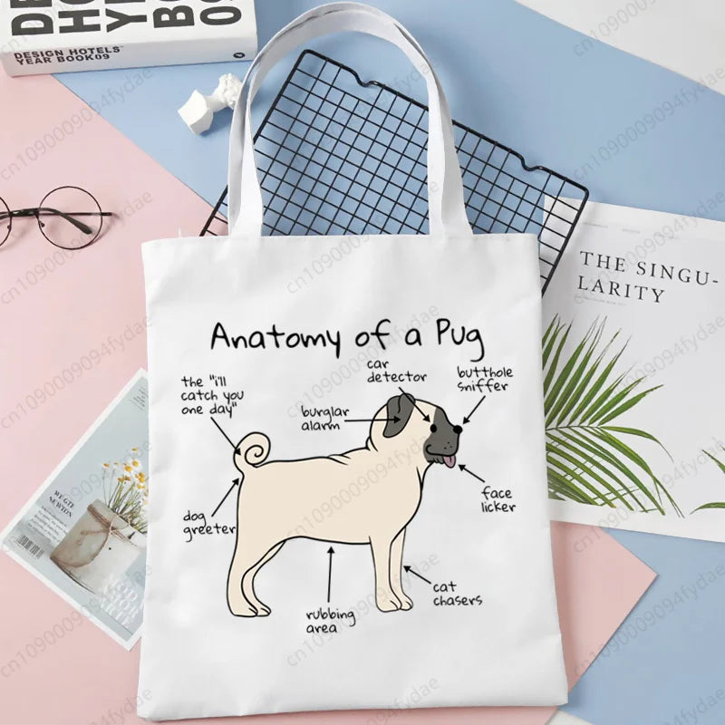 Pug Lover Tote Bags