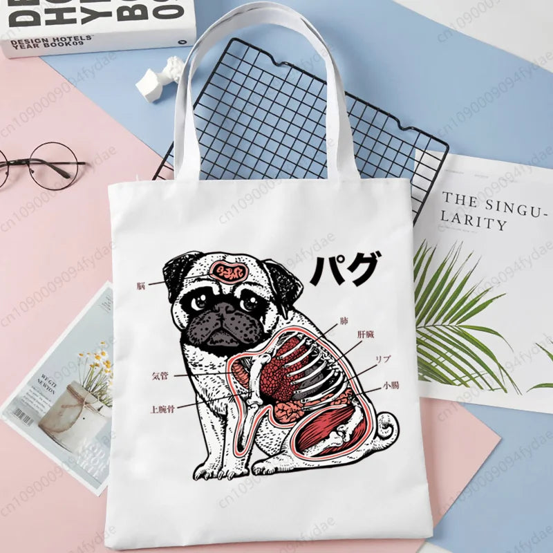 Pug Lover Tote Bags