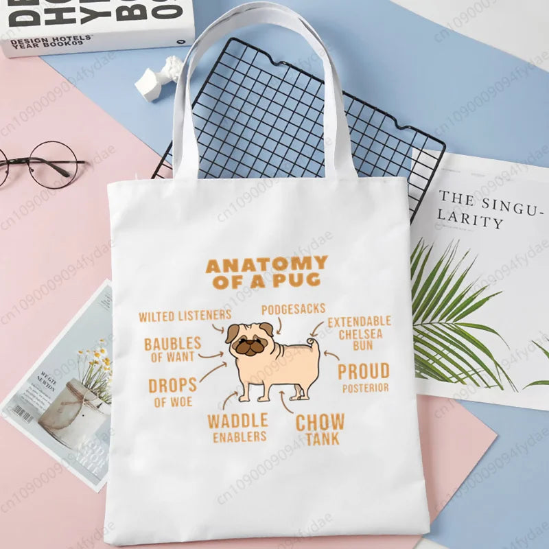 Pug Lover Tote Bags