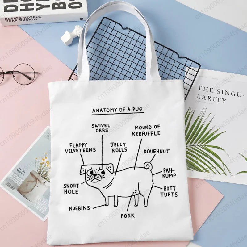 Pug Lover Tote Bags