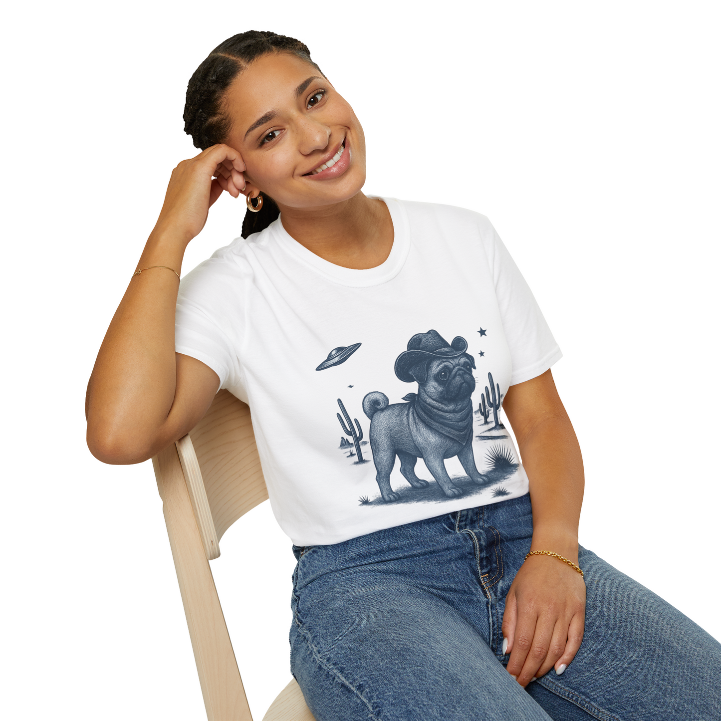 Pug UFO Tshirts
