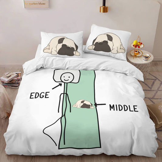 Sleep With Pug Bedding Set