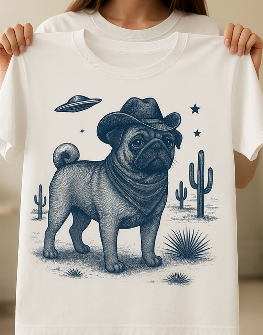 Pug UFO Tshirts