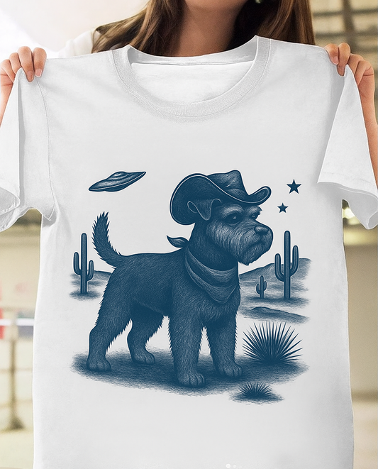 Schnauzer UFO Tshirts