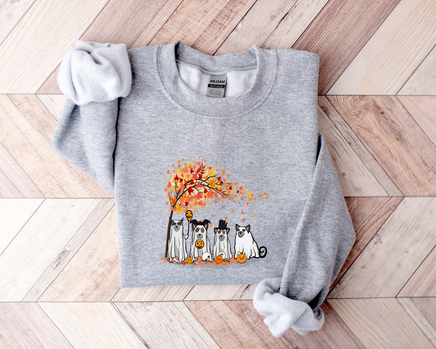 Heeler Halloween Ghost Shirts