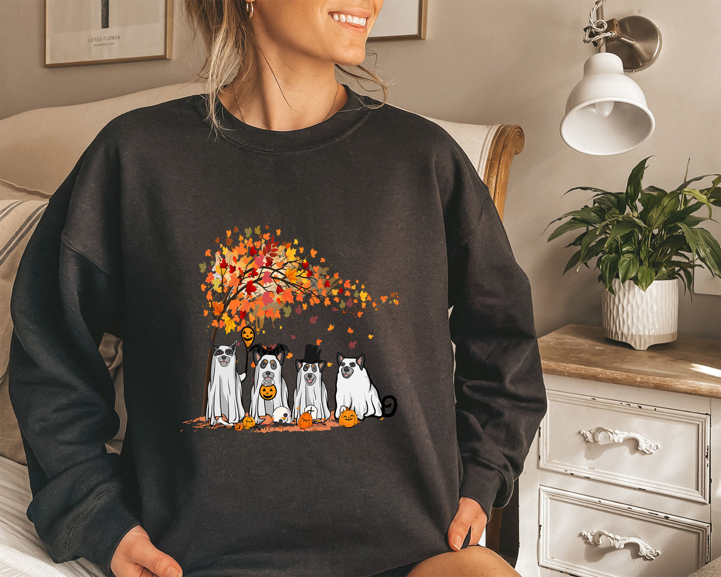 Heeler Halloween Ghost Shirts