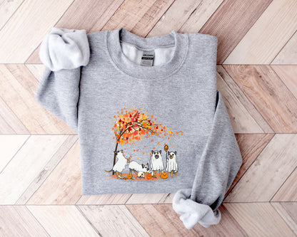 Heeler Fall Halloween Ghost Shirts