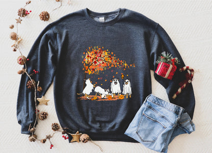 Heeler Fall Halloween Ghost Shirts
