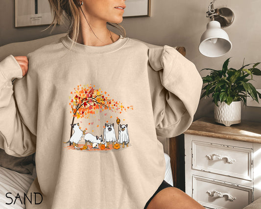 Heeler Fall Halloween Ghost Shirts