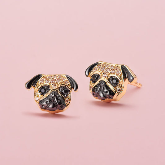Exquisite Pug Earrings