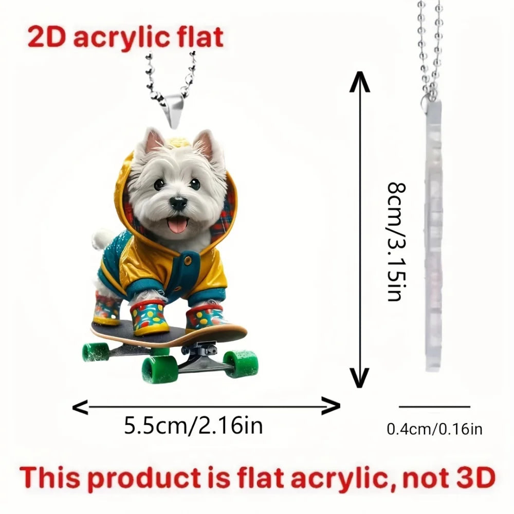 Cool Westie Pendant