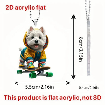 Cool Westie Pendant