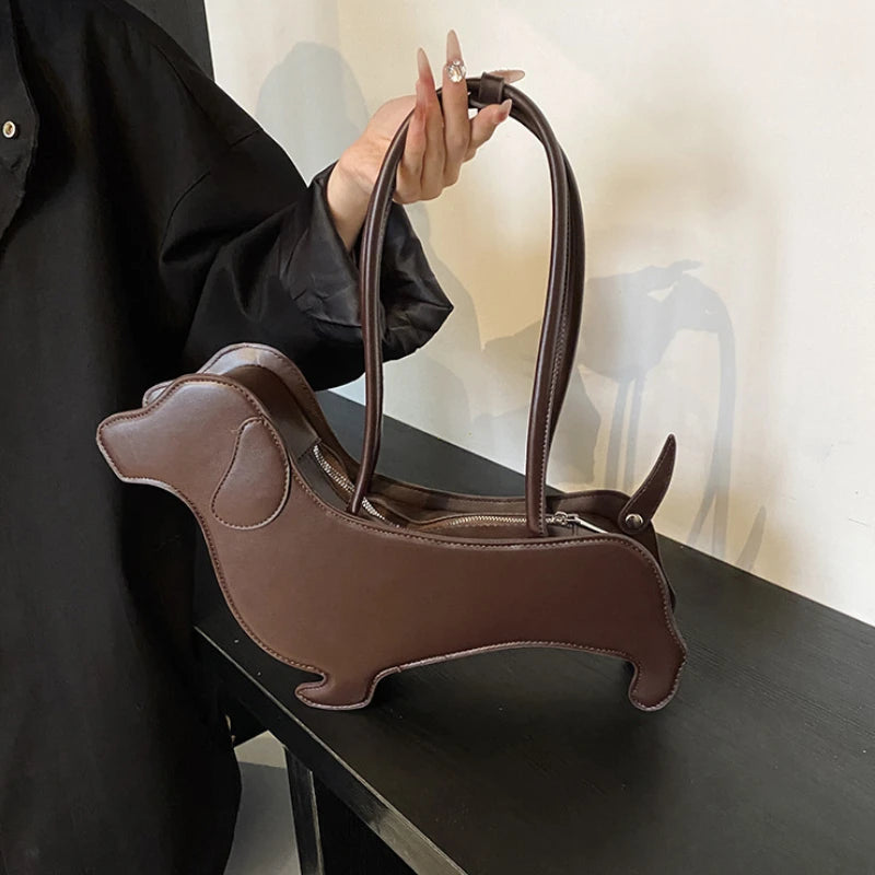 Dachshund Figurine Shoulder Bag