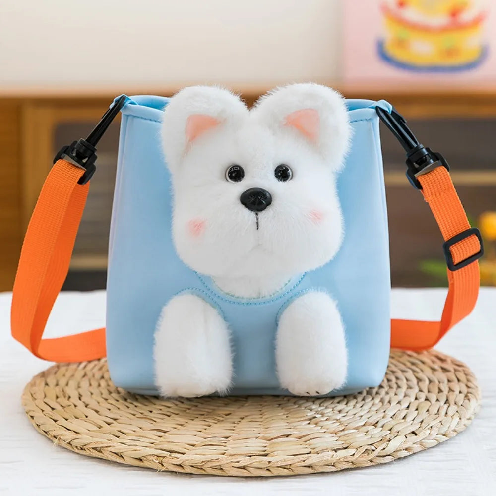 Westie Lover Plush Backpack