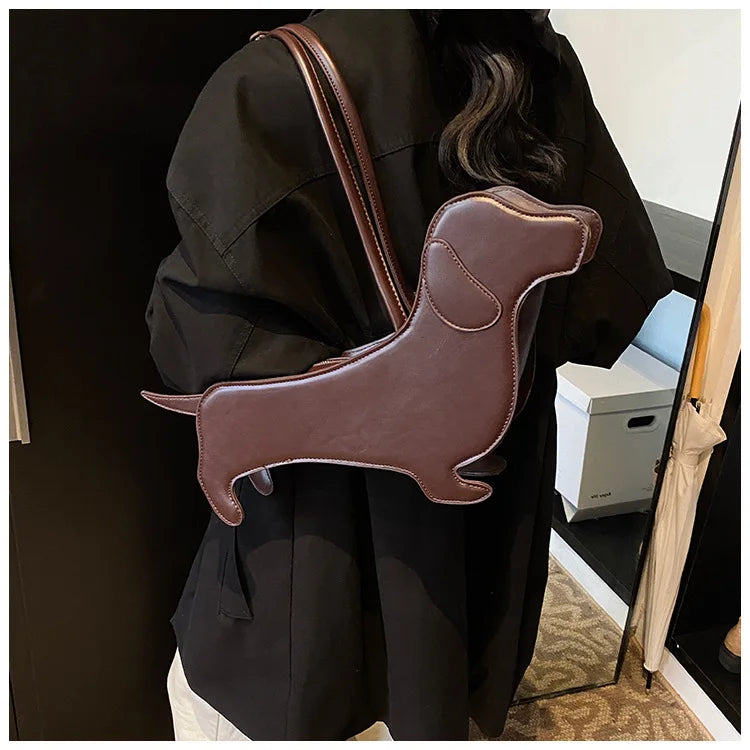 Dachshund Figurine Shoulder Bag