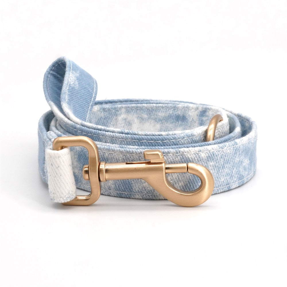 Retro Collar Bow Leash