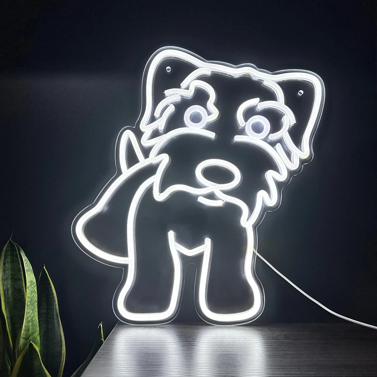 Schnauzer LED Sign Decor