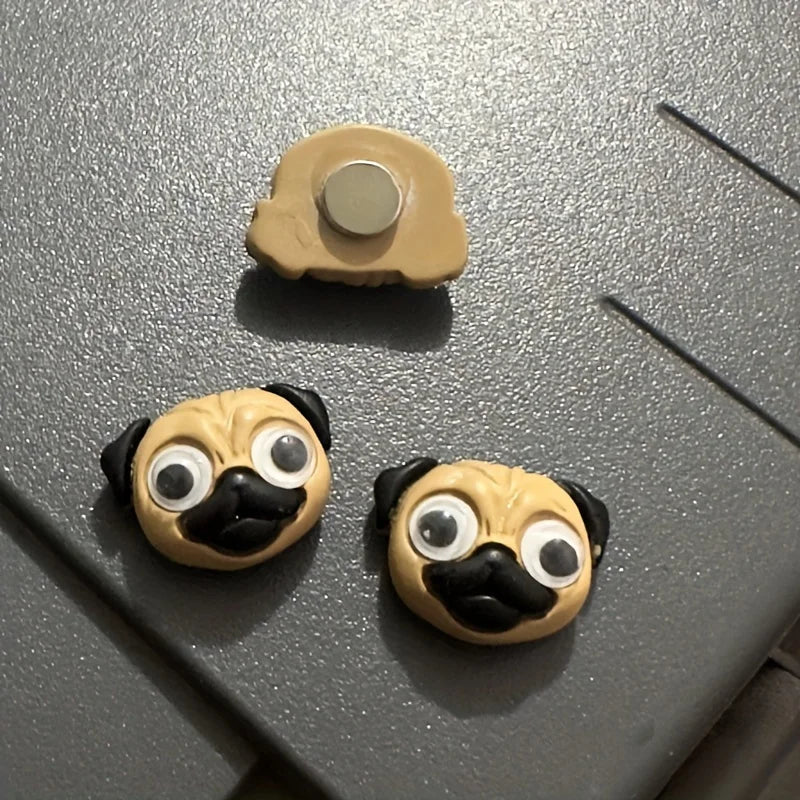 6-Pack Pug Fridge Magnets