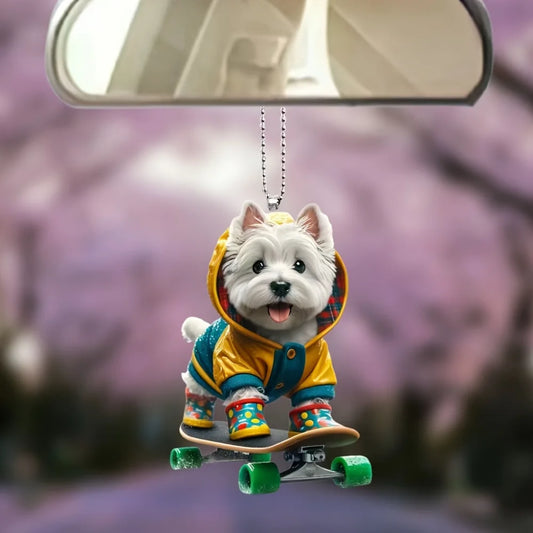 Cool Westie Pendant