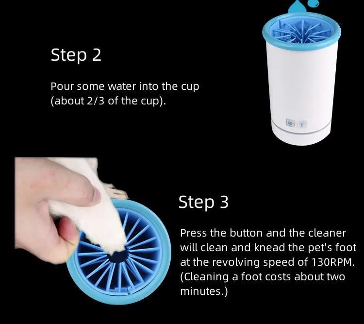 Automatic Dog Paw Washer