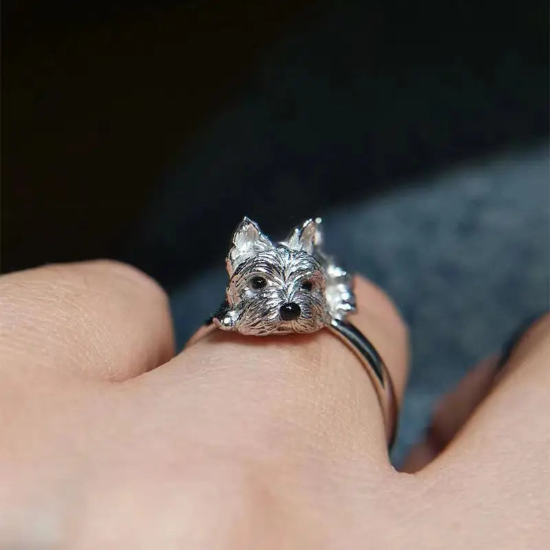Retro Westie Ring