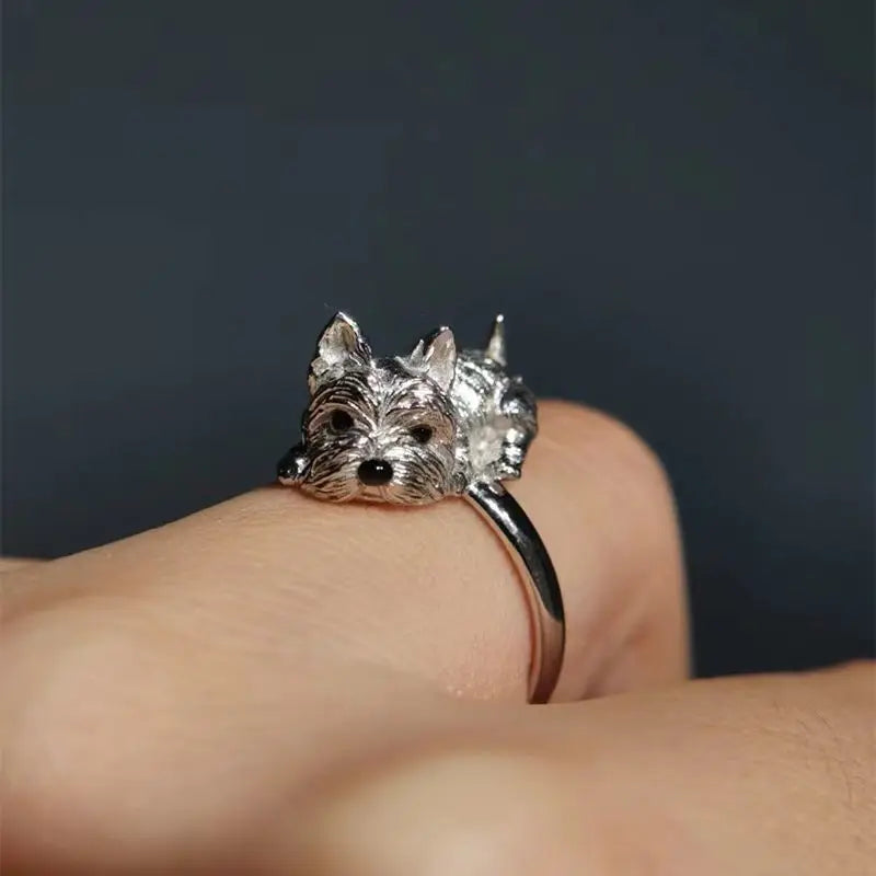 Retro Westie Ring