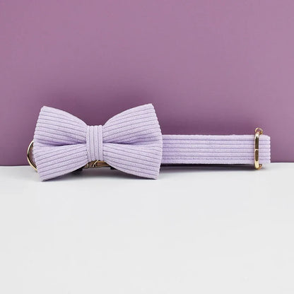 Pink Purple Dog Harness Set