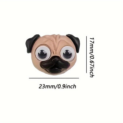 6-Pack Pug Fridge Magnets
