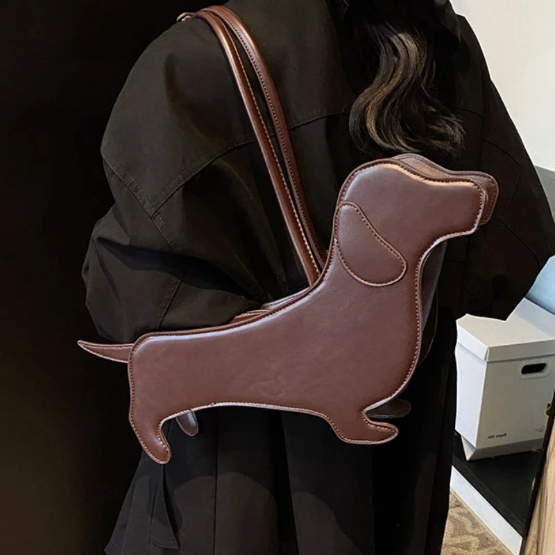 Dachshund Figurine Shoulder Bag